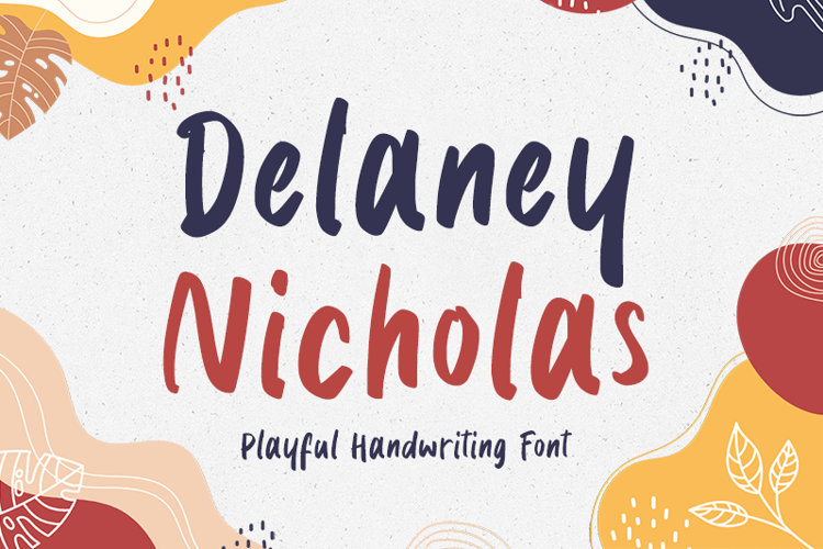 Delaney Nicholas Font