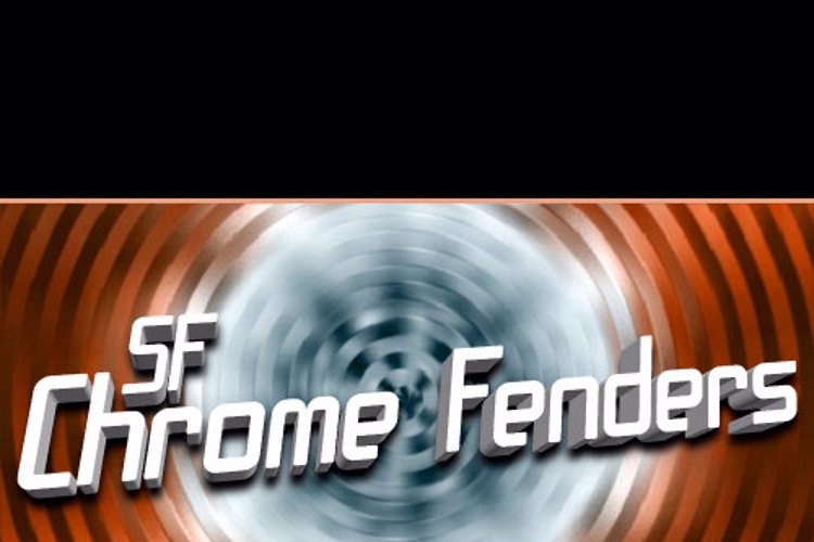 SF Chrome Fenders Font