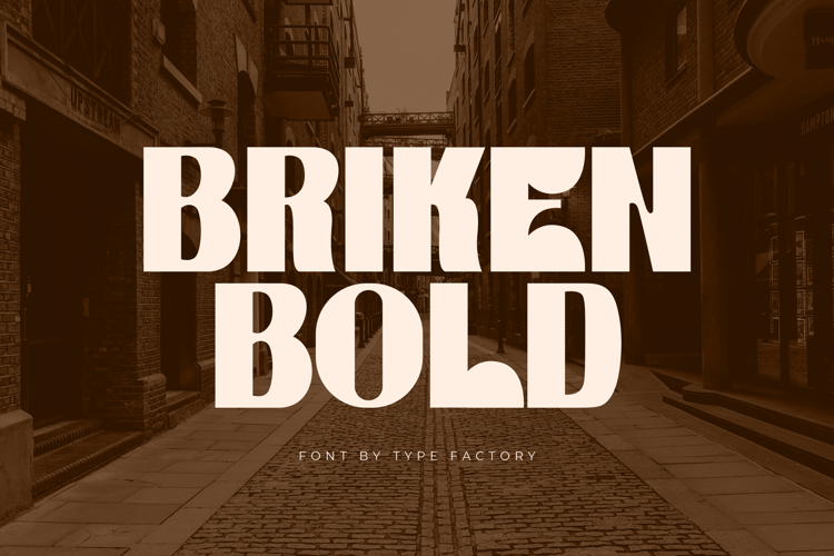 Preview of Brikenbold Font