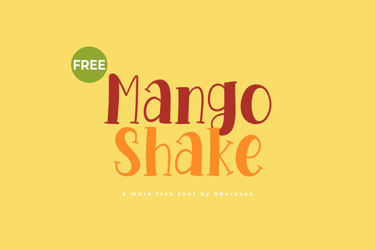 Mango Shake Font