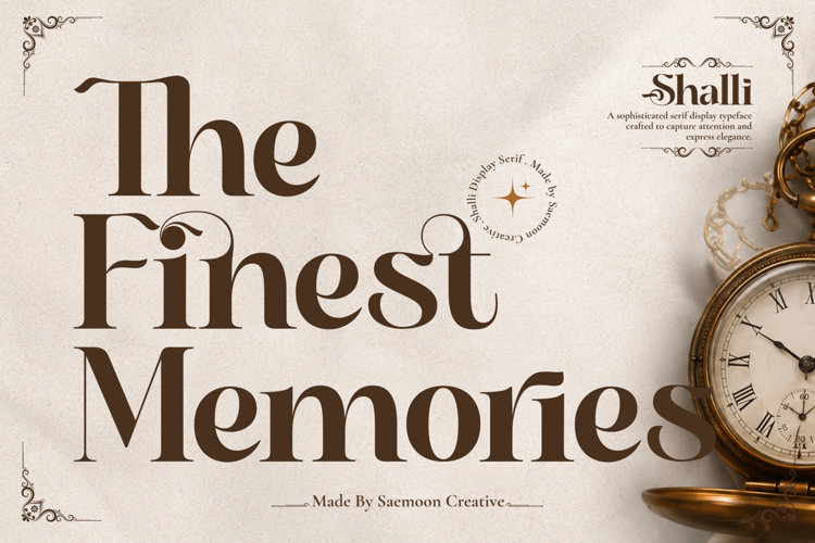 Preview of Shalli Font