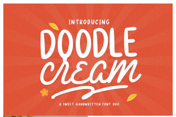 Doodle Cream Sans Font