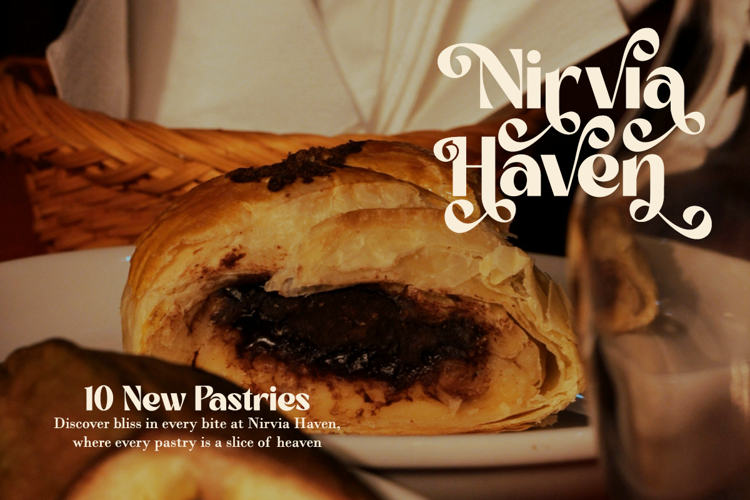 Preview of Romantic Adore DEMO Font