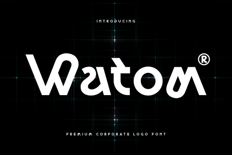 Preview of Watom Font