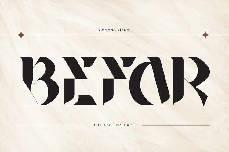 Befar Luxury Font