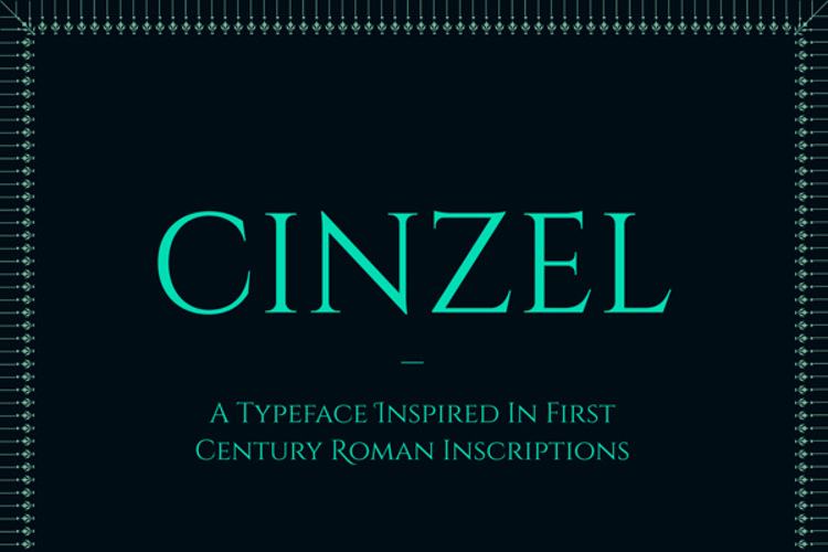 Cinzel Font