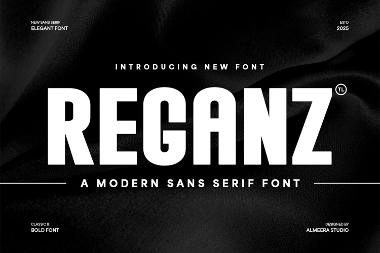 Preview of Reganz Font