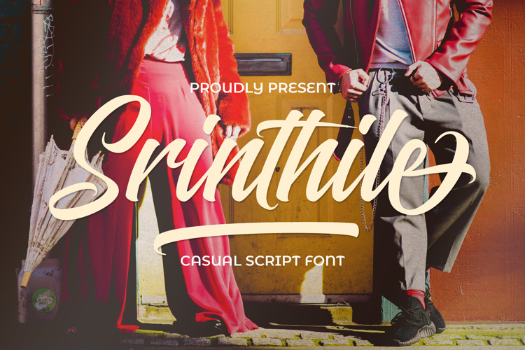 Preview of Srinthile Script Font