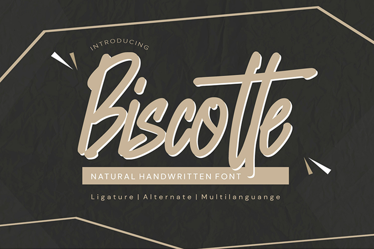 Biscotte Font