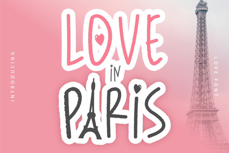 Love in Paris Font