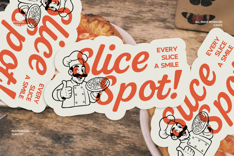 Preview of IT Veylaph Font