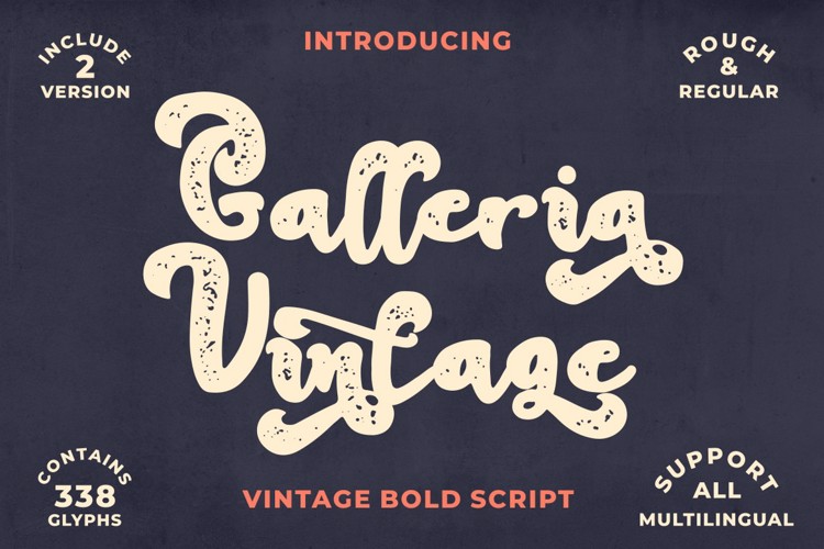 Galleria Vintage Font