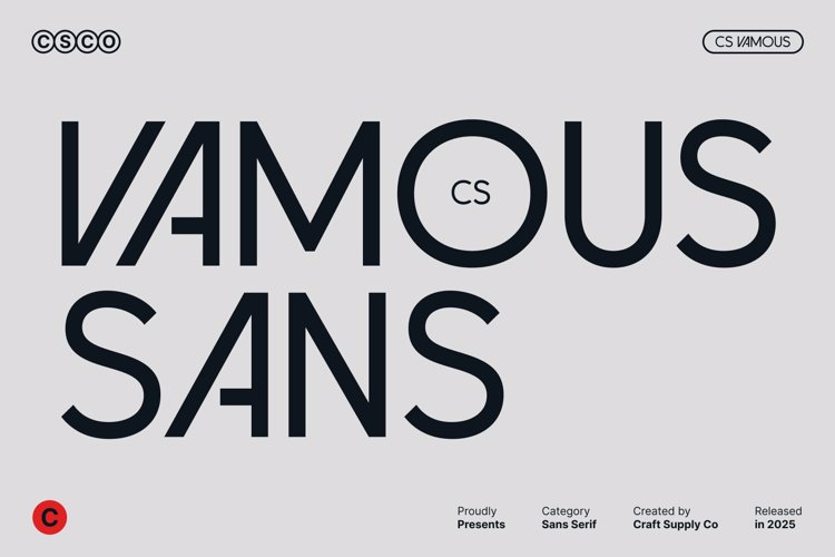Preview of CS Vamous Font