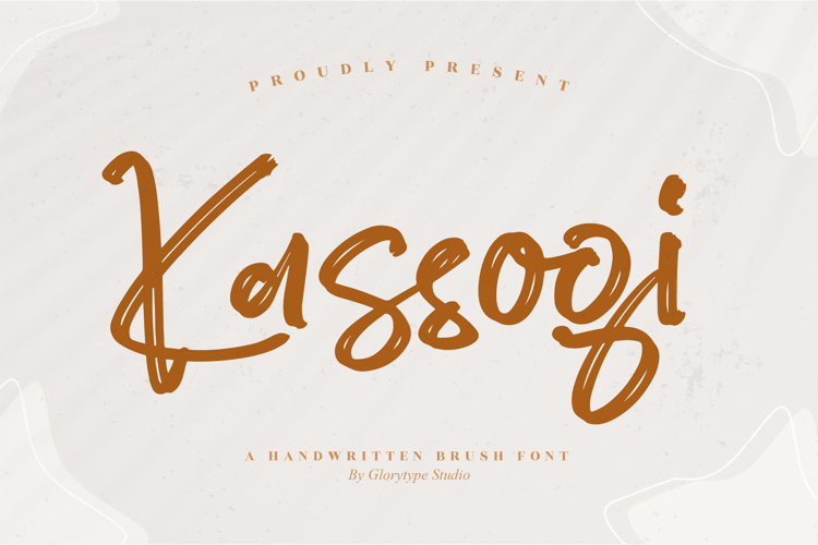 Kassogi Font