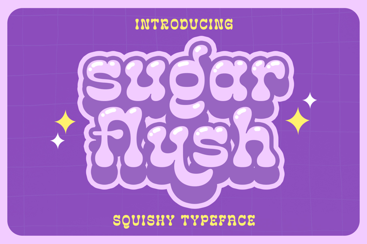 Preview of Sugar Flush Font