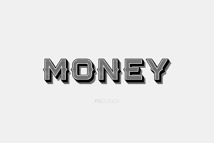 MONEY Font