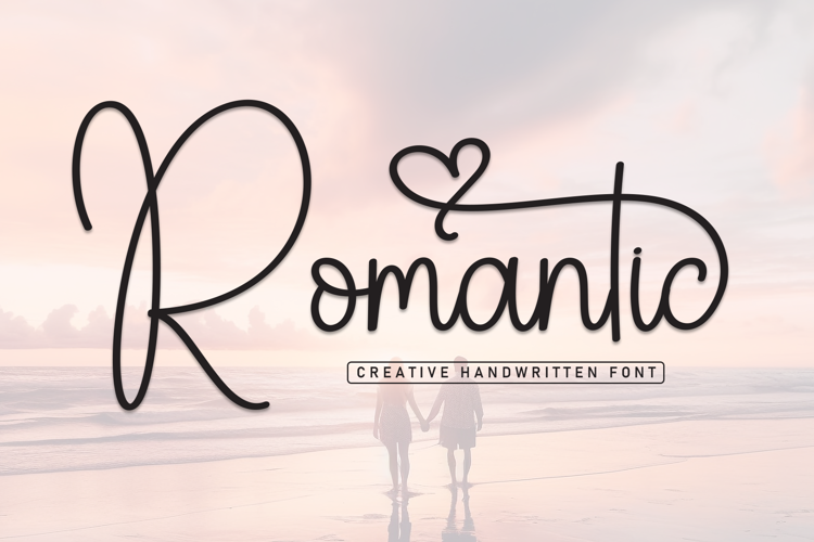Preview of Romantic Font