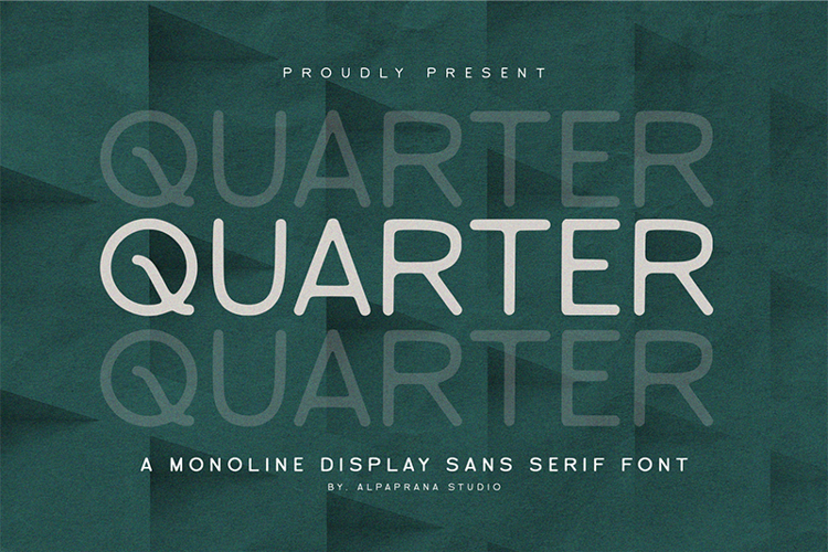 Quarter Font