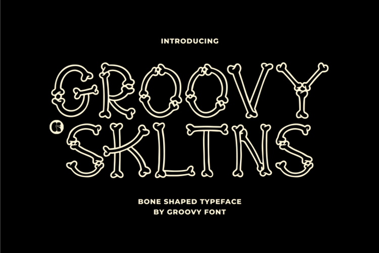 Groovy Skltns Font