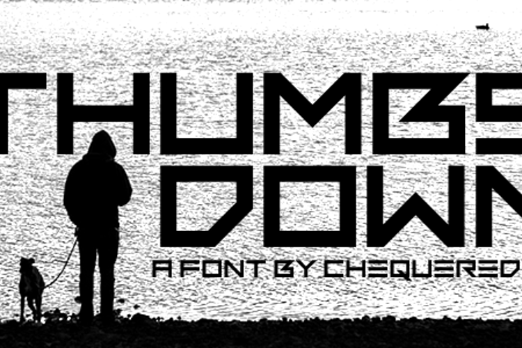 Thumbs Down Font