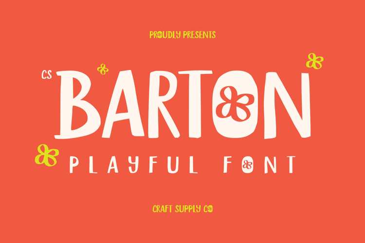 Preview of CS Barton Font