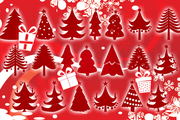 Christmas Trees Font