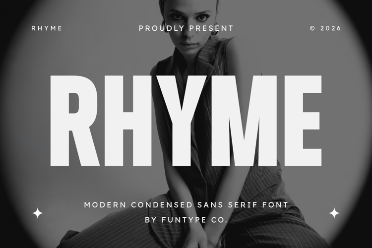 Preview of Rhyme Font