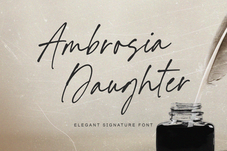 Ambrosia Daughter Font