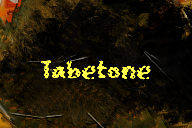 t Tabetone Font