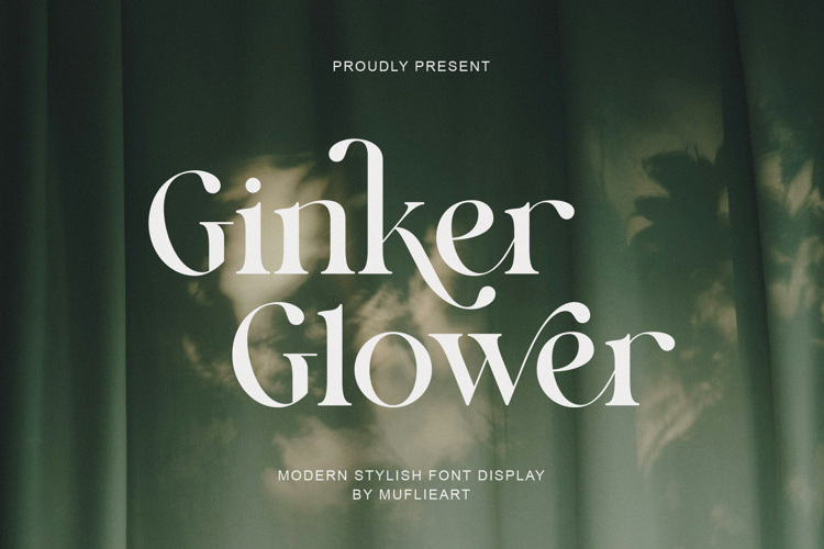 Preview of Ginker Glower Font
