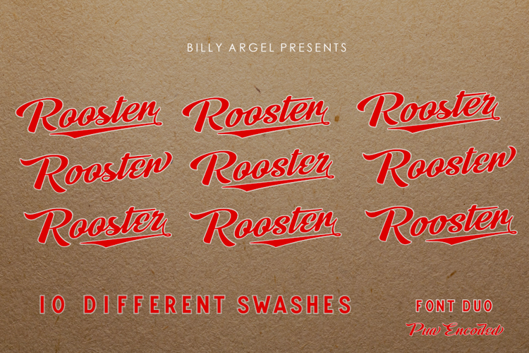 ROOSTER Font