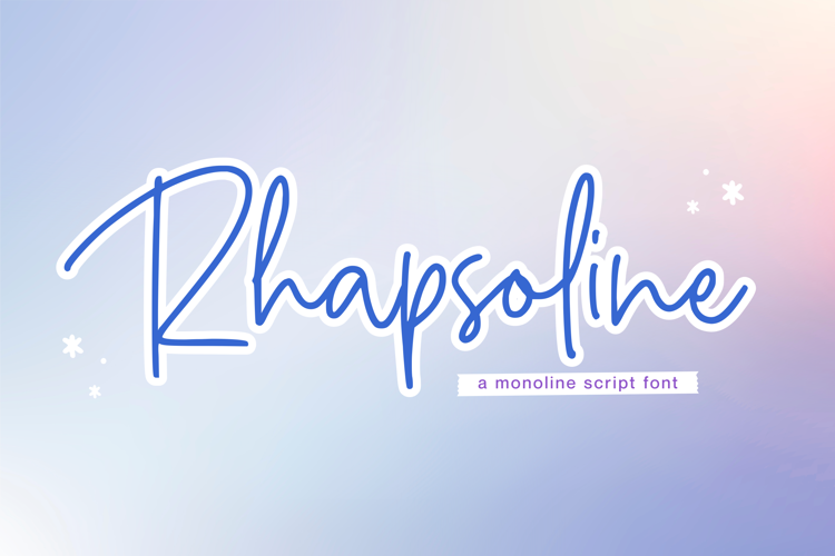 Rhapsoline Font