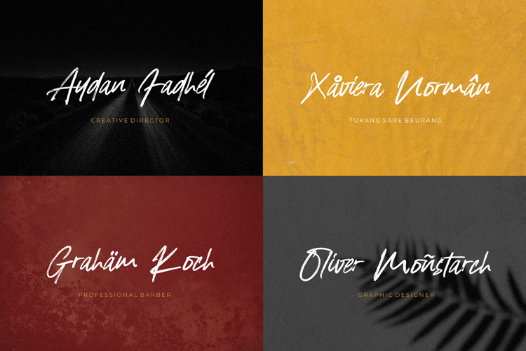 Preview of Roadpunks Font