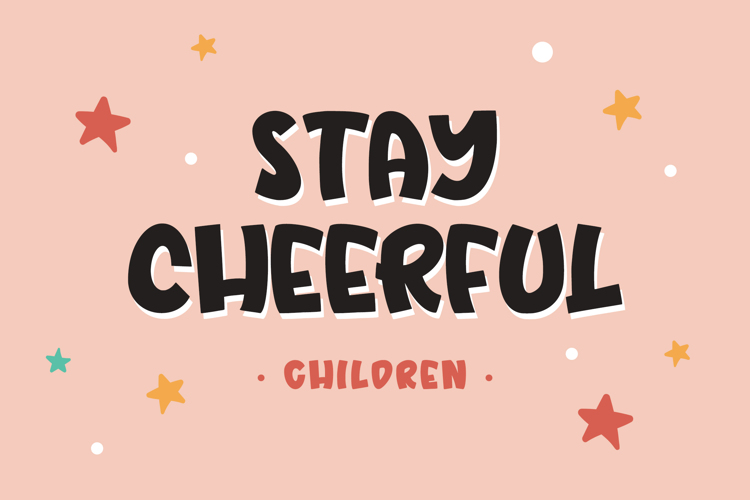 Cheering Mood Font