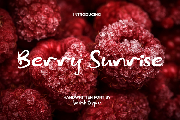 Berry Sunrise Font