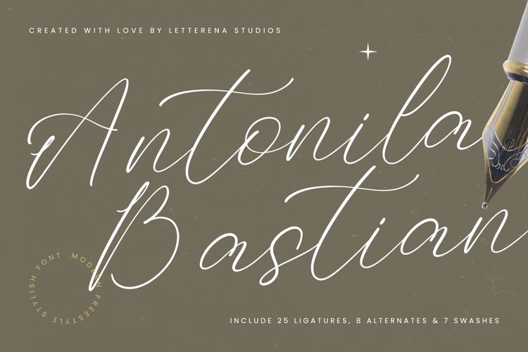 Antonila Bastian VERSION Font