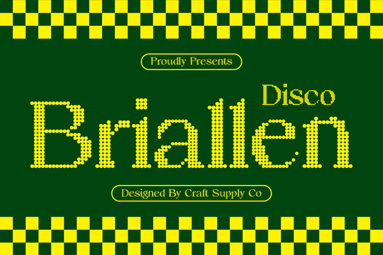 Briallen Disco Font