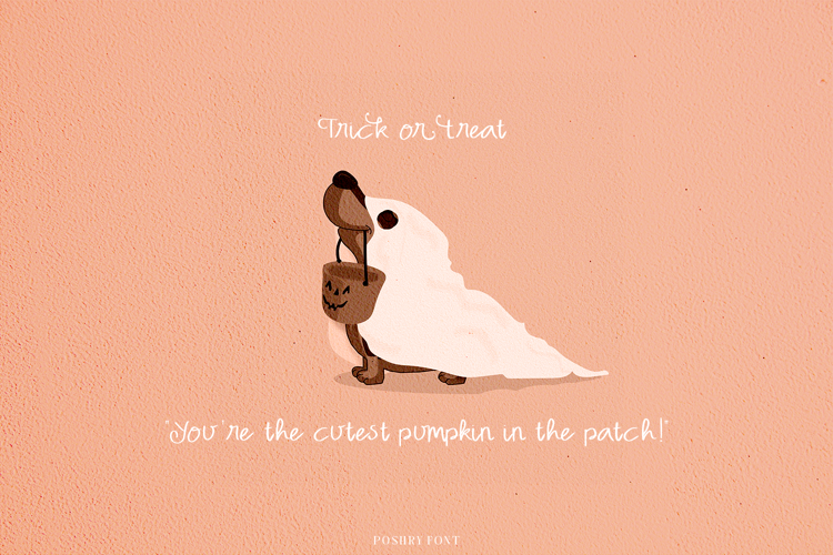 Preview of Poshry Font