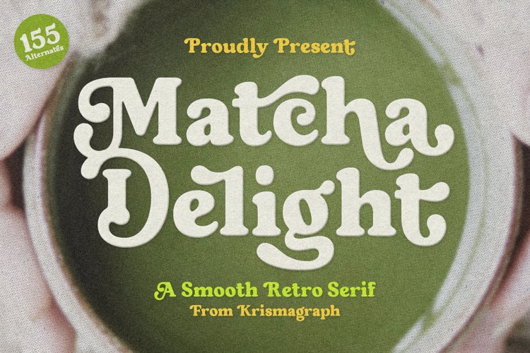 Preview of Matcha Delight ONL Font