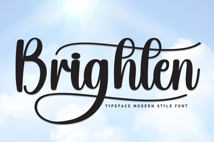 Preview of Brighten Font