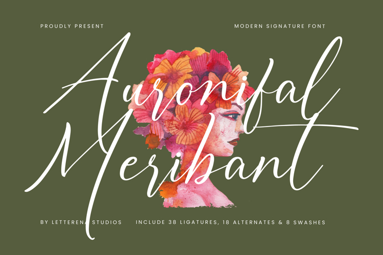 Auronifal Meribant VERSION Font