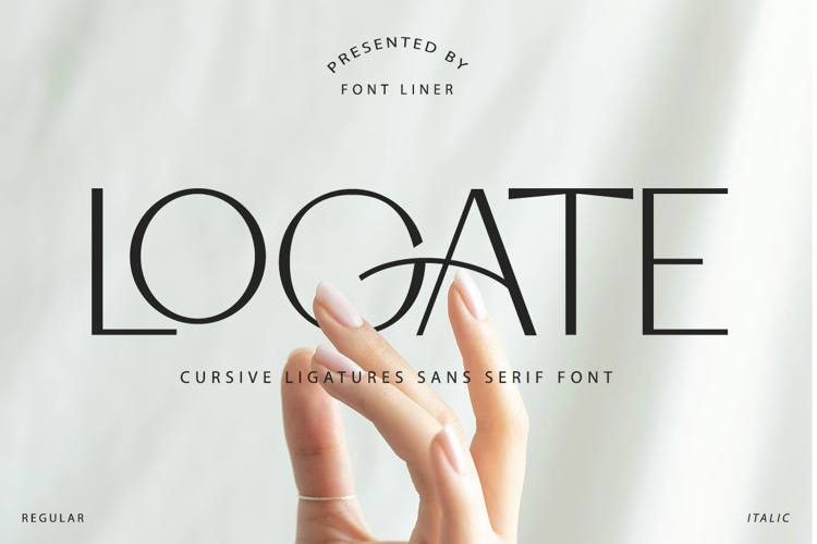 Preview of Logate Font