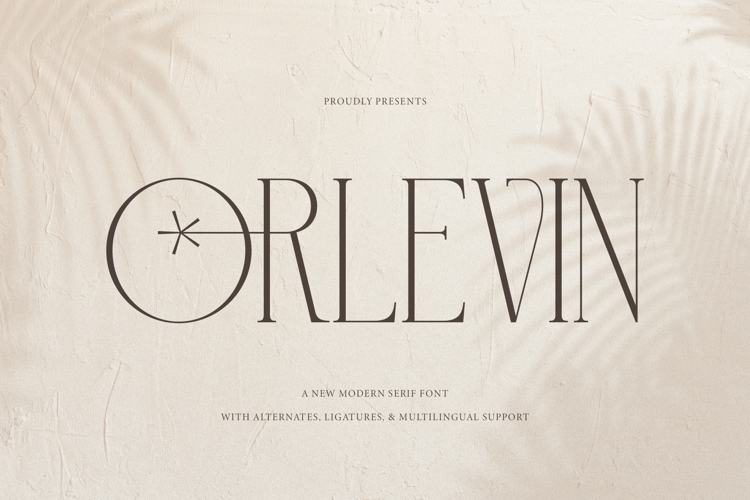 Preview of Orlevin Font
