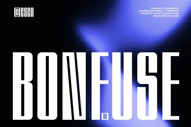 Preview of CS Bonfuse Font