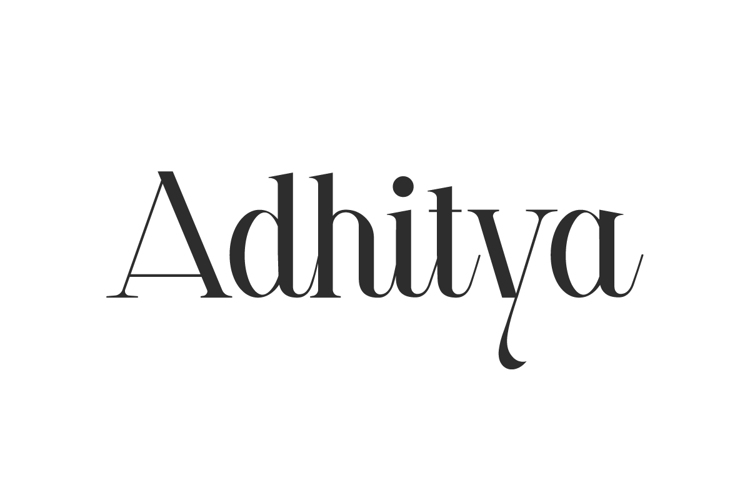 Adhitya Font