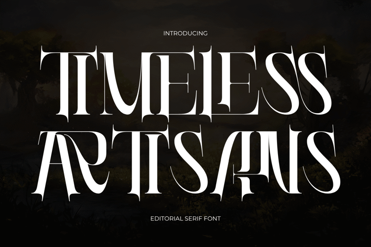 Preview of TIMELESS ARTISANS Font
