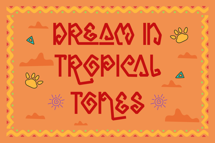 Preview of Palmera Font