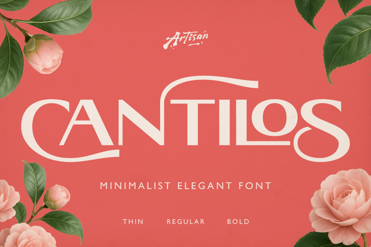 Preview of Cantilos Font