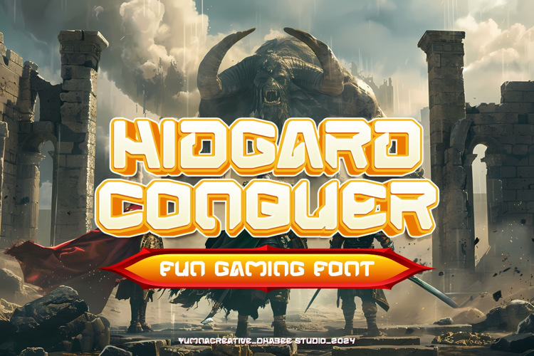 Hidgard Conquer Font