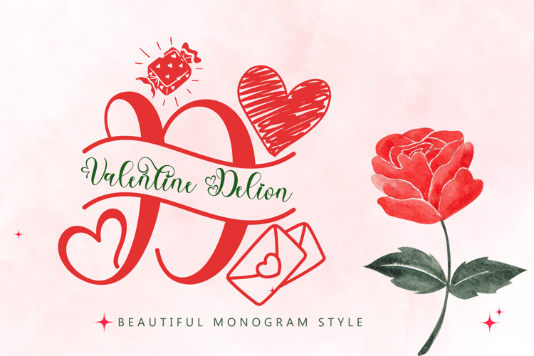 Valentine Delion Font